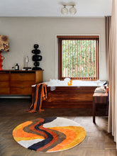 HK Living : Bath mat retro swirl 90x120cm