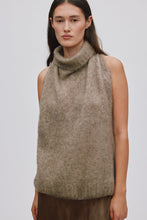 Rabens Saloner Aifa Superlight halter top I Mushroom