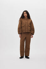 Rabens Saloner Chestnut Tech quilt jacket Rhea