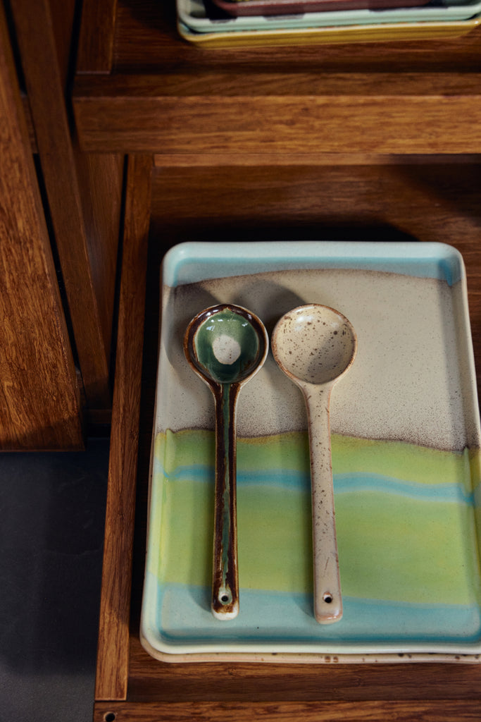 HKLiving 70s ceramics: spoons hills (set of 2)