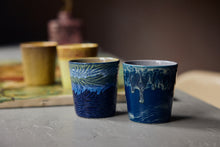 HK Living : 70s ceramics: Van Gogh coffee mugs (set of 2)