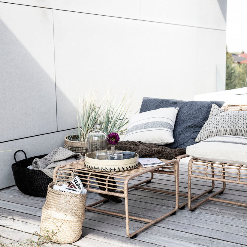 Cushion cover, Morocco, Beige 50 x 50