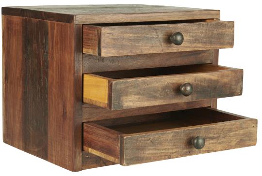 Ib Laursen Chest w/3 drawers UNIQUE