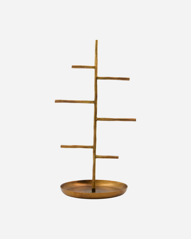 Jewelry organizer, HDJewel, Brushed brass finish
