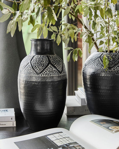 House Doctor Vase, HDBloss, Black