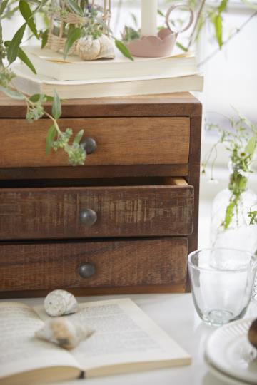 Ib Laursen Chest w/3 drawers UNIQUE