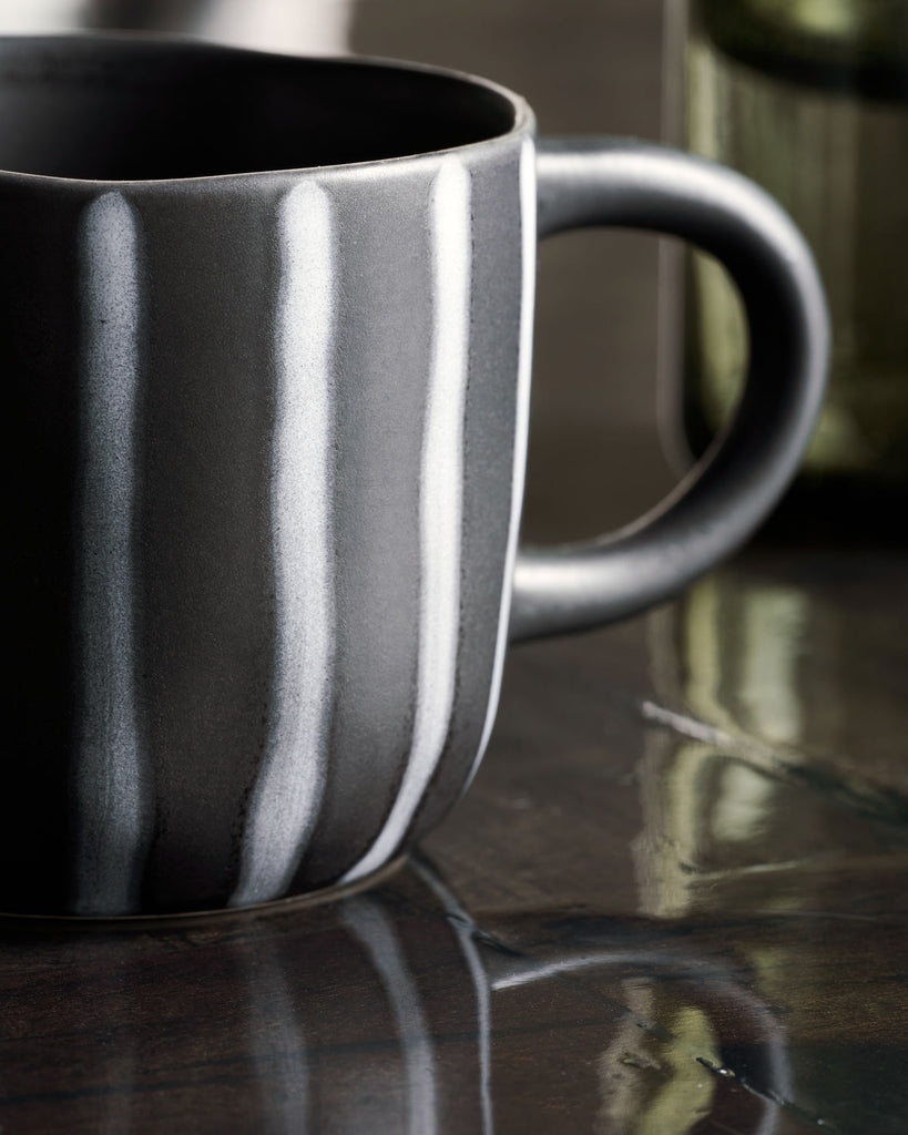 Cup, Line, Black/Brown