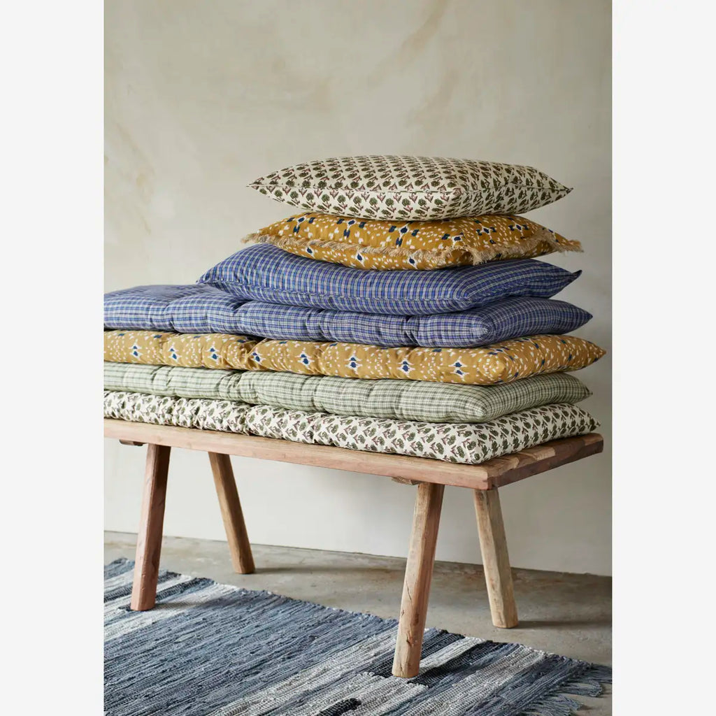 Madam Stoltz Printed Cotton Mattress 45x125cm