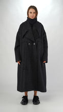 Rundholz AW25 1121201 coat black mel