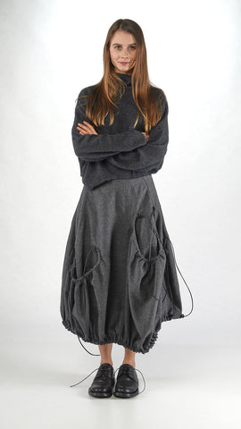 Rundholz AW25 1190309 skirt swamp mel