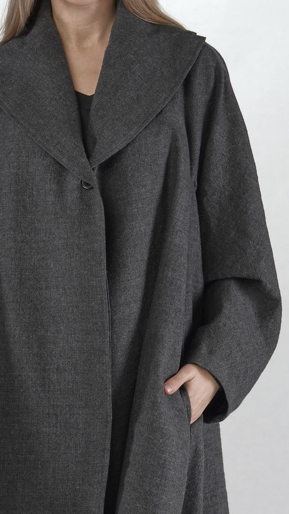 Rundholz AW25 1191207 coat black