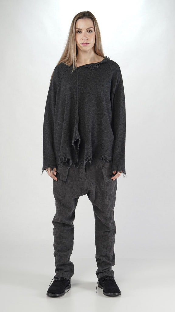 Rundholz AW25 1530703 pullover crow mel