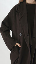 Rundholz AW25 1757202 knitted coat turf