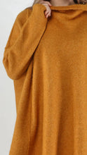 Rundholz AW25 2467003 knitted tunic lagoon mel