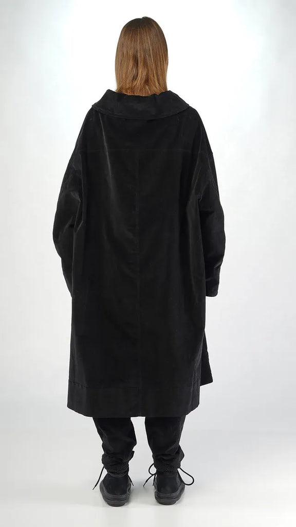 Rundholz AW25 3231203 coat black or dark grey