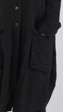 Rundholz AW25 3281203 coat black