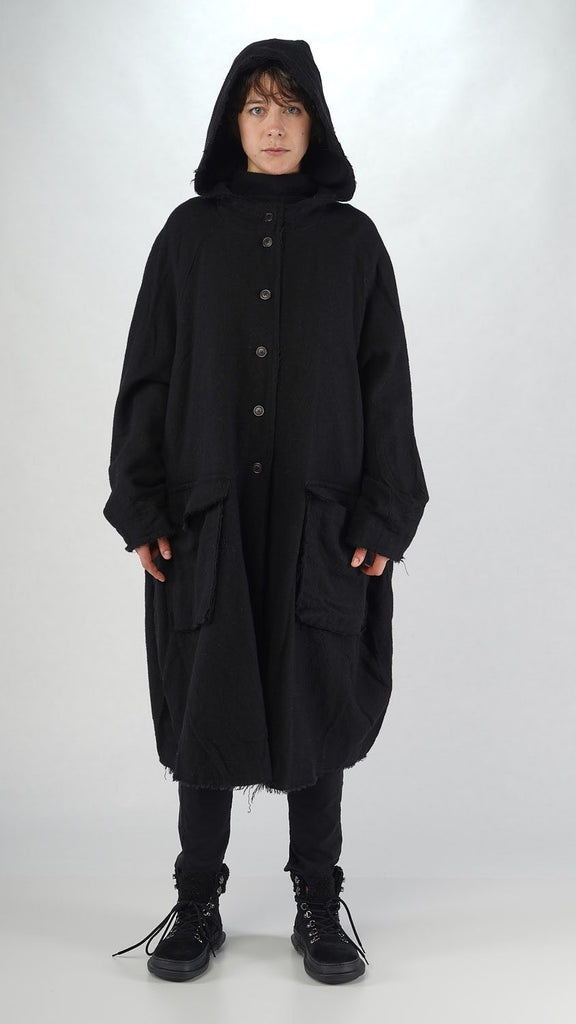 Rundholz AW25 3281203 coat black