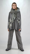 Rundholz AW25 3361405 scarf grey print
