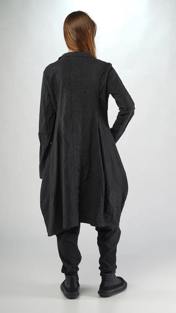 Rundholz AW25 3411202 coat black