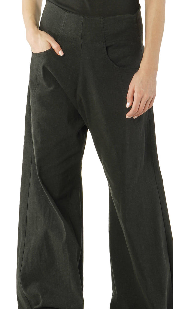 Rundholz AW26 1060114 trousers umbra melange