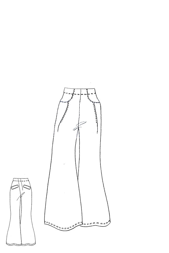 Rundholz AW26 1060114 trousers umbra melange