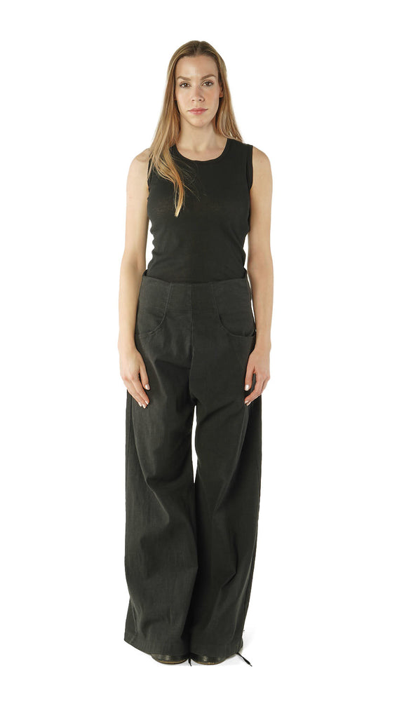 Rundholz AW26 1060114 trousers umbra melange