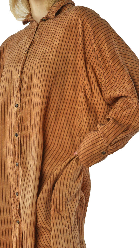 Rundholz AW26 2131908 tunic dakar cloud stripe