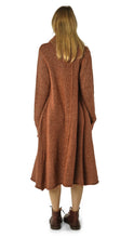 Rundholz AW26 2257205 knitted coat henna melange