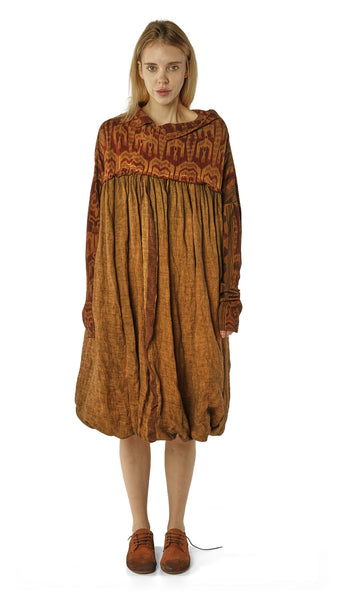 Rundholz AW26 2430903 dress berber cloud print