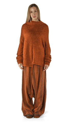 Rundholz AW26 2650711 pullover terracotta
