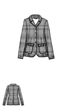 Rundholz AW26 3281101 jacket forest check