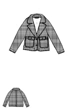 Rundholz AW26 3281102 jacket forest check