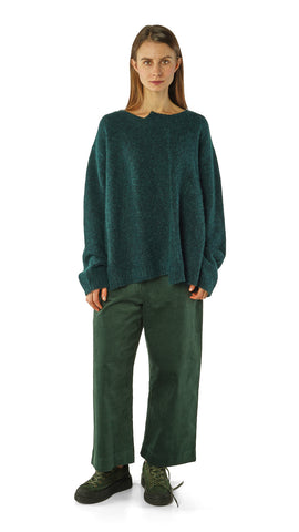 Rundholz AW26 3310701 pullover forest melange