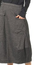 Rundholz AW26 3410316 skirt bronze stripe