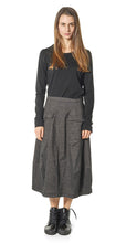 Rundholz AW26 3410316 skirt bronze stripe