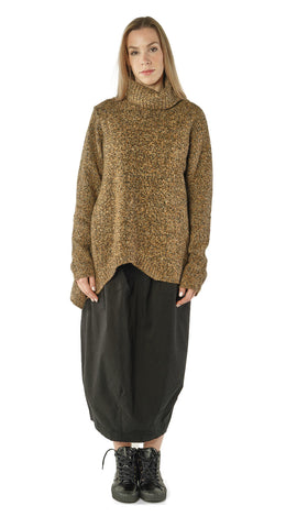 Rundholz AW26 3460701 pullover bronze melange