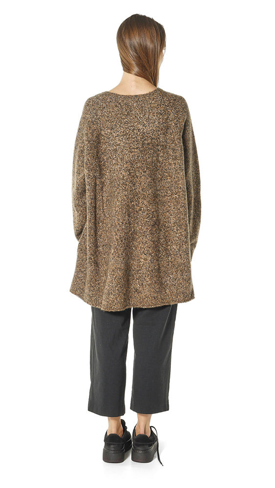 Rundholz AW26 3460703 pullover bronze melange