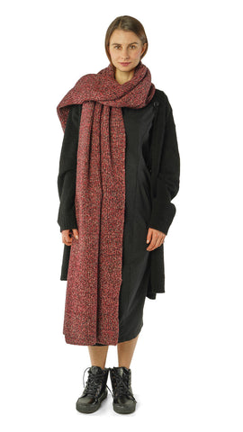 Rundholz AW26 3467706 pullover knitted scarf lava melange