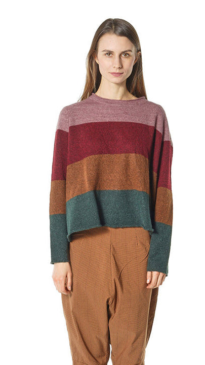 Rundholz AW26 3480704 pullover bronze lava