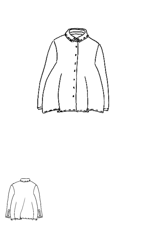Rundholz AW26 3530416 blouse park cloud