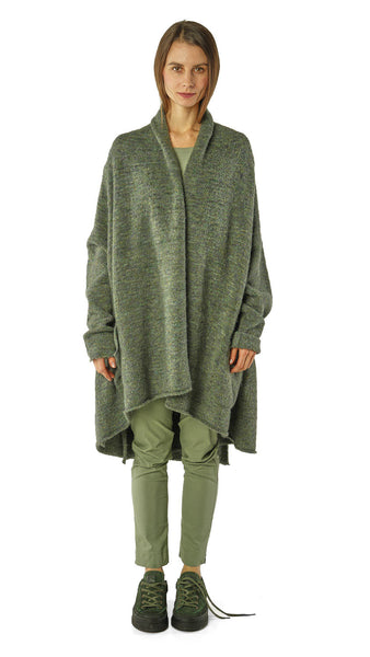 Rundholz AW26 3587104 cardigan park melange