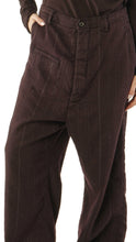 Rundholz AW26 4020104 trousers purple stripe