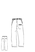 Rundholz AW26 4020104 trousers purple stripe