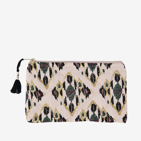 Quilted Cotton Pouch