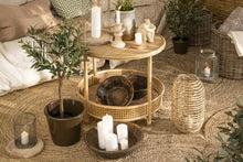 Ib Laursen Rug round natural jute