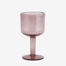 Madam Stoltz Coloured wine glass - Purple