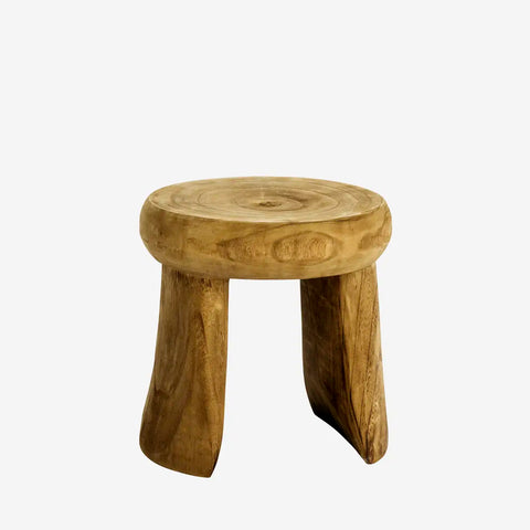Madam Stoltz Wooden Stool
