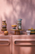HK Living : 70s ceramics: tapas bowl on base, sunshade