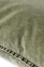IB Laursen Cushion cover velvet olive