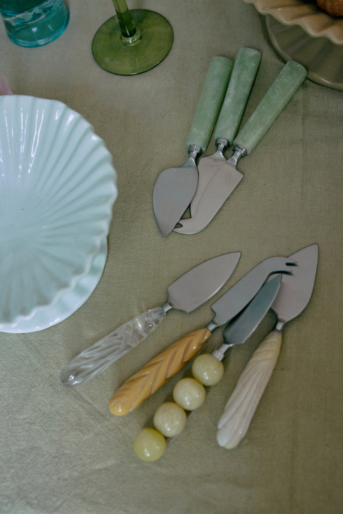 HKLiving : Cheese knives, cream set of 3